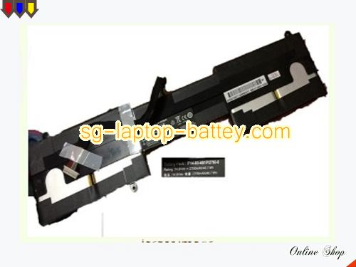 HASEE F14034S1P27500 Battery 2750mAh, 40.7Wh  11.1V Black Li-Polymer