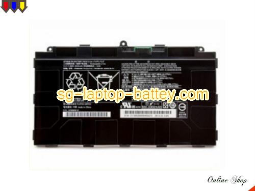 FUJITSU CP690859 Battery 3450mAh, 38Wh  11.1V Black Li-Polymer