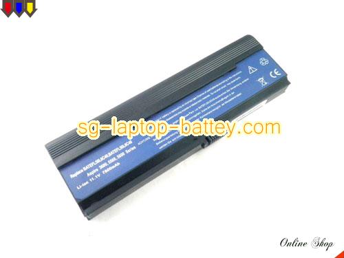ACER Aspire 3680 Replacement Battery 6600mAh 11.1V Black Li-ion