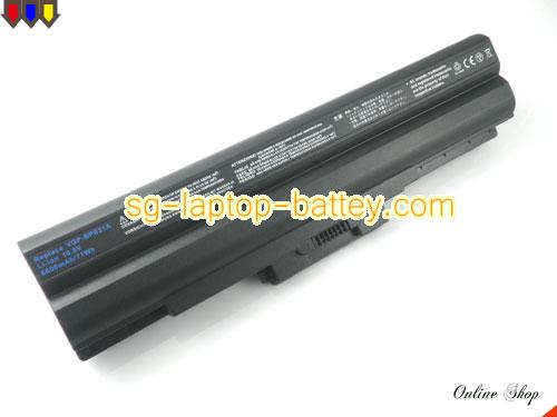 SONY Vaio VGN-FW56J Replacement Battery 6600mAh 10.8V Black Li-ion