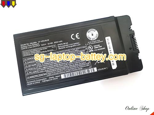 Genuine PANASONIC CF54 Battery For laptop 3050mAh, 33Wh , 10.8V, Black , Li-ion