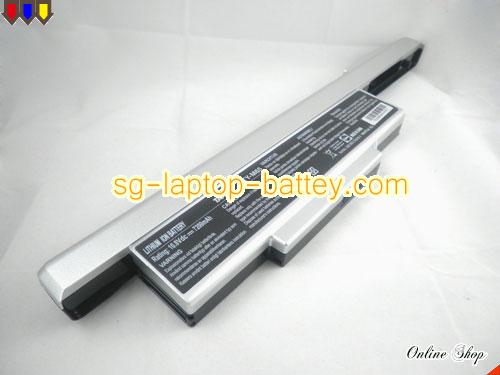 Genuine MSI M655 Battery For laptop 7200mAh, 10.8V, Silver , Li-ion