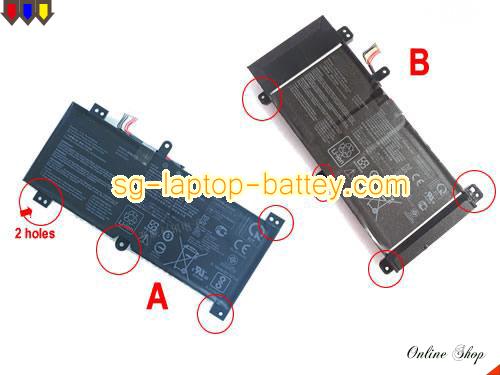 Genuine ASUS ROG Strix SCAR II GL704GV-DS74 Battery For laptop 4335mAh, 66Wh , 15.4V, Black , Li-Polymer