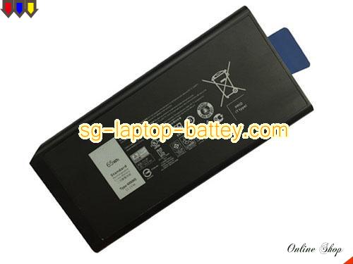 Genuine DELL P46G Battery For laptop 5700mAh, 65Wh , 11.1V, Black , Li-ion