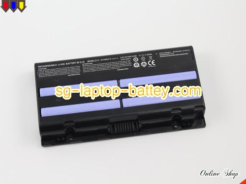 Genuine CLEVO AFTERSHOCK SM15 Battery For laptop 62Wh, 11.1V, Black , Li-ion
