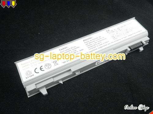 DELL LATITUDE E 6500 Replacement Battery 5200mAh, 56Wh  11.1V Silver Grey Li-ion