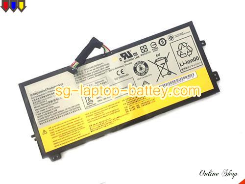 Genuine LENOVO IDEAPAD FLEX 2 PRO-15 Battery For laptop 44.4Wh, 7.4V, Black , Li-Polymer