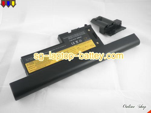 IBM ThinkPad X60s 1703 Replacement Battery 5200mAh 14.8V Black Li-ion