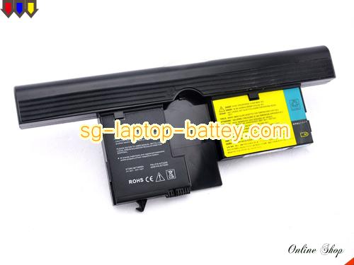 IBM ThinkPad X60s 2508 Replacement Battery 5200mAh, 75Wh  14.4V Black Li-ion