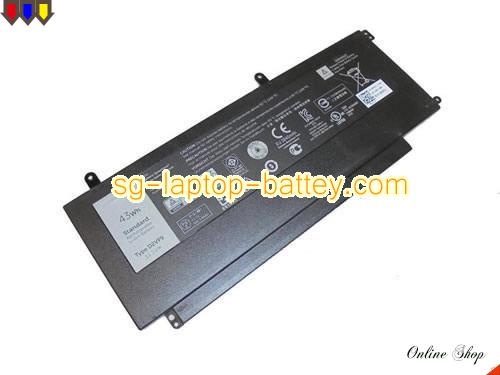 Genuine DELL VOSTRO 14-5459D-1328S Battery For laptop 43Wh, 11.1V, Black , Li-ion
