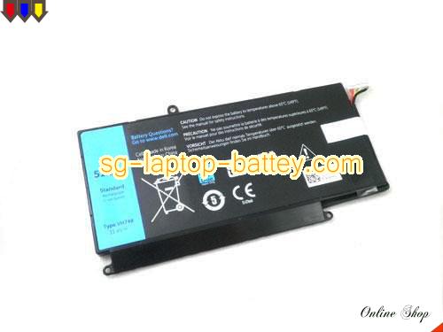 Genuine DELL Vostro V5460D-1308 Battery For laptop 51.2Wh, 11.1V, Black , Li-Polymer
