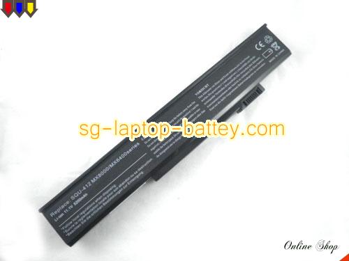MEDION 40018350 Battery 5200mAh 11.1V Black Li-ion