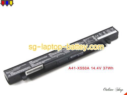 Genuine ASUS D552VL Battery For laptop 37Wh, 14.4V, Black , Li-ion