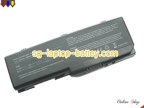 TOSHIBA L350-159 Replacement Battery 6600mAh 10.8V Black Li-ion