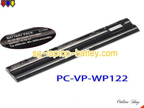 Genuine NEC PC-VJ18EA/F Battery For laptop 4000mAh, 44Wh , 11.1V, Black , Li-lion