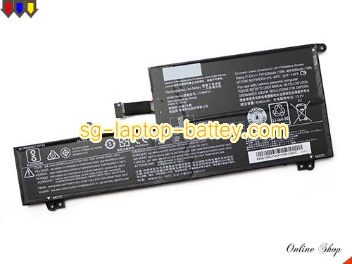 Genuine LENOVO Yoga 720-15Ikb Battery For laptop 6217mAh, 72Wh , 11.58V, Black , Li-ion