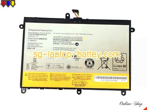 LENOVO GD761 Replacement Battery 4600mAh, 34Wh  7.4V Black Li-Polymer