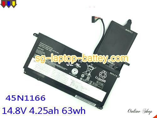 Genuine LENOVO Ideapad S530 Battery For laptop 63Wh, 4.25Ah, 14.8V, Black , Lithium-ion