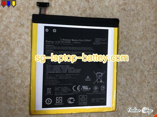 Genuine ASUS T90CHI Battery For laptop 4750mAh, 18Wh , 3.8V, Black , Li-Polymer
