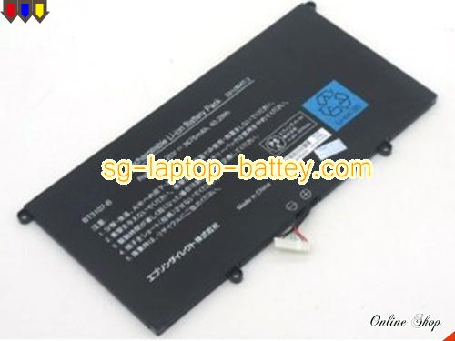 Genuine CLEVO S510 Battery For laptop 3575mAh, 40.2Wh , 11.25V, Black , Li-Polymer