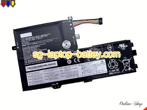 Genuine LENOVO Ideapad C340-15IWL Battery For laptop 4610mAh, 52.5Wh , 11.4V, Black , Li-Polymer