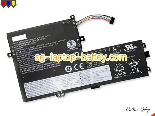 Genuine LENOVO Ideapad S340-14IWL Battery For laptop 4630mAh, 52.5Wh , 11.34V, Black , Li-Polymer