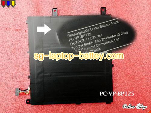 NEC PC-VP-BP125 Battery 3166mAh, 33Wh  11.52V Black Li-ion