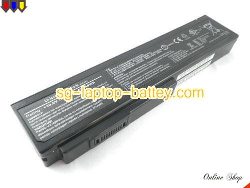 ASUS N61w Replacement Battery 4400mAh 10.8V Black Li-ion