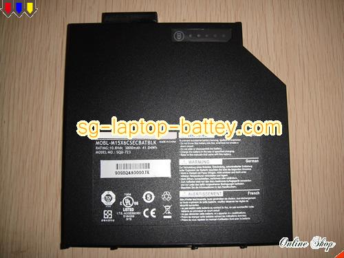 ALIENWARE MOBL-M15X6CPRIBABLK Battery 3800mAh, 40.04Wh  10.8V Black Li-Polymer