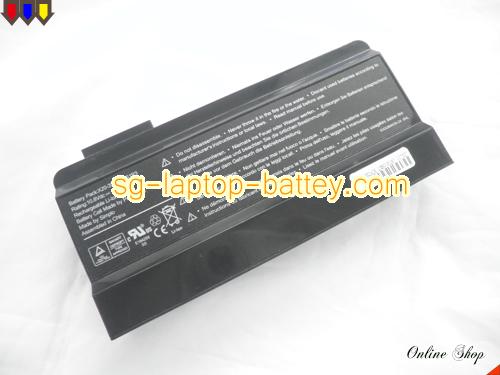 HASEE W420R Replacement Battery 4000mAh 10.8V Black Li-ion
