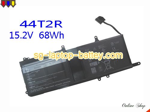 Genuine DELL ALW15C-D3508S Battery For laptop 68Wh, 15.2V, Black , Li-ion