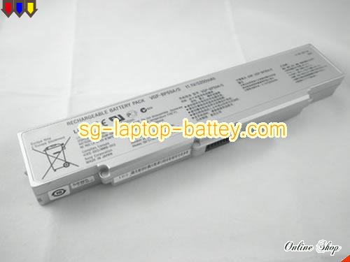 Genuine SONY VGN-CR32GB Battery For laptop 4800mAh, 11.1V, Silver , Li-ion