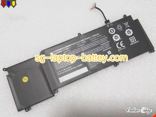 CLEVO N150BAT-4 Battery 3454mAh, 54Wh  15.4V Black Li-Polymer