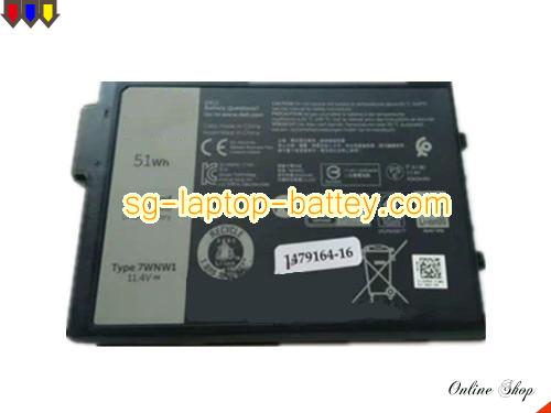 Genuine DELL Lititude 5424 Battery For laptop 4342mAh, 51Wh , 11.4V, Black , Li-Polymer