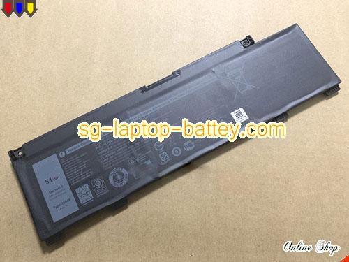 Genuine DELL Ins 15PR-1545BL Battery For laptop 4255mAh, 51Wh , 11.4V, Black , Li-Polymer