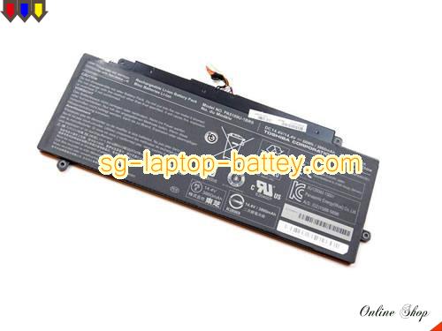 Genuine TOSHIBA Satellite Radius 15 P50W Battery For laptop 3060mAh, 60Wh , 10.8V, Black , Li-ion