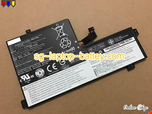 Genuine LENOVO CHROMEBOOK 11 100E Battery For laptop 3685mAh, 42Wh , 11.4V, Black , Li-Polymer