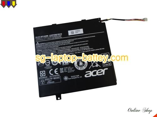 ACER Switch 10E(SW3-013-169S) Replacement Battery 5910mAh, 22Wh  3.8V Black Li-ion