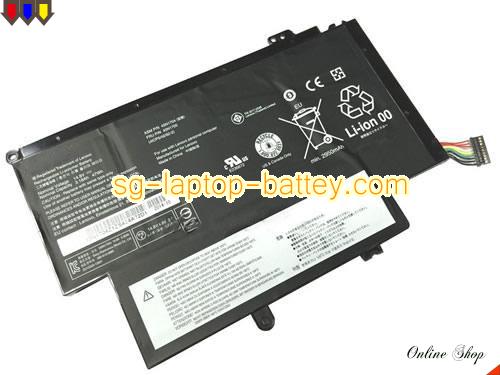 LENOVO ThinkPad Yoga 12(20DK-K000HAU) Replacement Battery 3180mAh, 47Wh  14.8V Black Li-ion