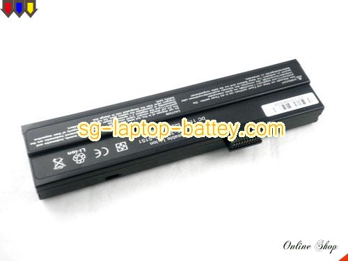 HASEE M132C Replacement Battery 4400mAh 11.1V Black Li-ion