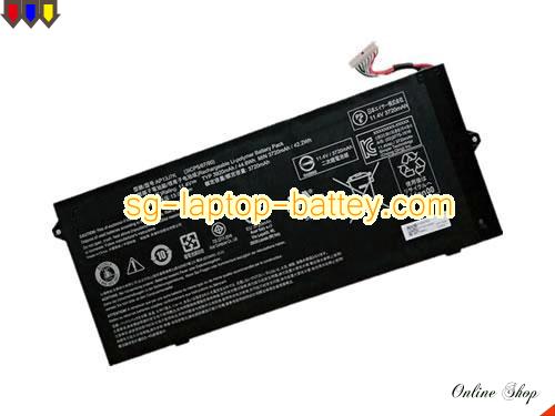 Genuine ACER Chromebook 514 CB514-1H-C4VV Battery For laptop 3920mAh, 44.6Wh , 11.4V, Black , Li-Polymer