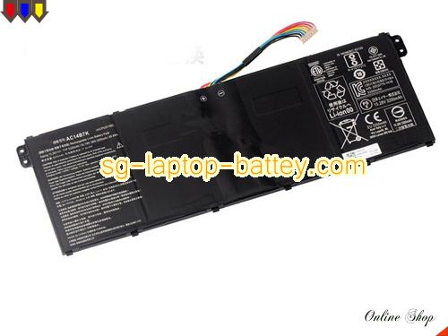 ACER SP515-51GN-88U9 Replacement Battery 3320mAh, 50.7Wh  15.28V Black Li-ion