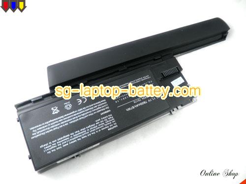 DELL PC764 Battery 6600mAh 11.1V Black+Grey Li-ion
