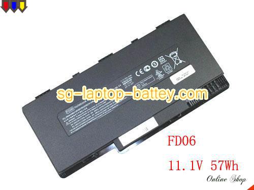 Genuine HP Pavilion DM3-1080ES Battery For laptop 57Wh, 11.1V, Black , Li-ion