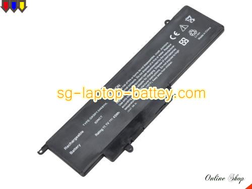 DELL 0WF28 Battery 3800mAh, 43Wh  11.1V Black Li-Polymer