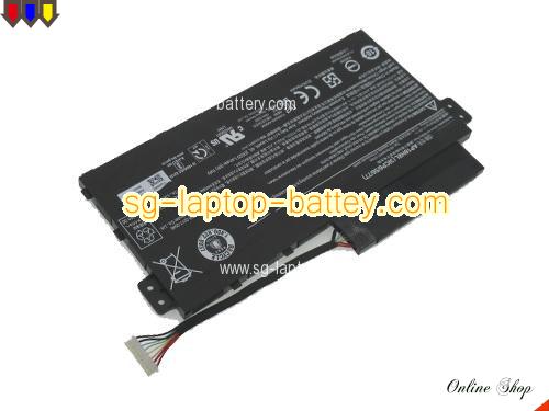 Genuine ACER ASPIRE 5 A515-53G-T003 Battery For laptop 4515mAh, 51.47Wh , 11.4V, Black , Li-Polymer