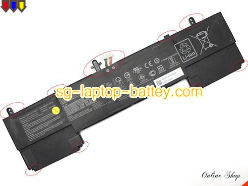 Genuine ASUS ZENBOOK 15 UX534FT-DB77 Battery For laptop 4614mAh, 71Wh , 15.4V, Black , Li-Polymer