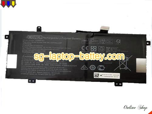 HP HSTNN-LB8P Battery 5010mAh, 40.61Wh  7.7V Black Li-Polymer