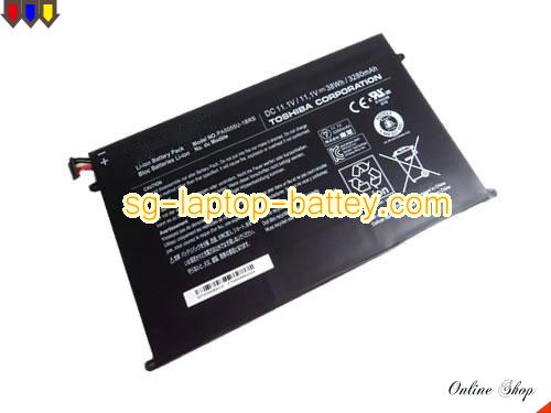Genuine TOSHIBA PA830T6FNAS Battery For laptop 3280mAh, 38Wh , 11.1V, Black , Li-Polymer