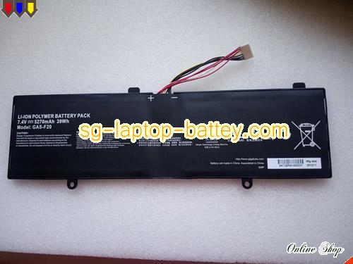 Genuine GIGABYTE S1185 Tablet Battery For laptop 5270mAh, 39Wh , 7.4V, Black , Li-Polymer